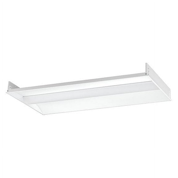Columbia Lighting Recessed Troffer,4 ft L,4886 lm,39W LCAT24-40MLG-EDU