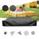 thumbnail image 4 of Cubierta impermeable para caja de arena, protección a prueba de polvo, cubierta impermeable para piscina 150*150, 4 of 5