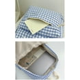 thumbnail image 6 of Women's Compact Cute Trendy Plaid Backpack Y2k Only Kawaii Bow Plaid Daypack Laptop Bag, 6 of 7
