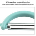 thumbnail image 4 of Szbaoan Stainless Steel Vegetable Peeler Multi-Function Fruit Skin Scraper Ergonomic Handle for Kitchen Cooking Safe Easy to Clean Efficient Parsing Tool for Potato Apple Carrot Melon, 4 of 5