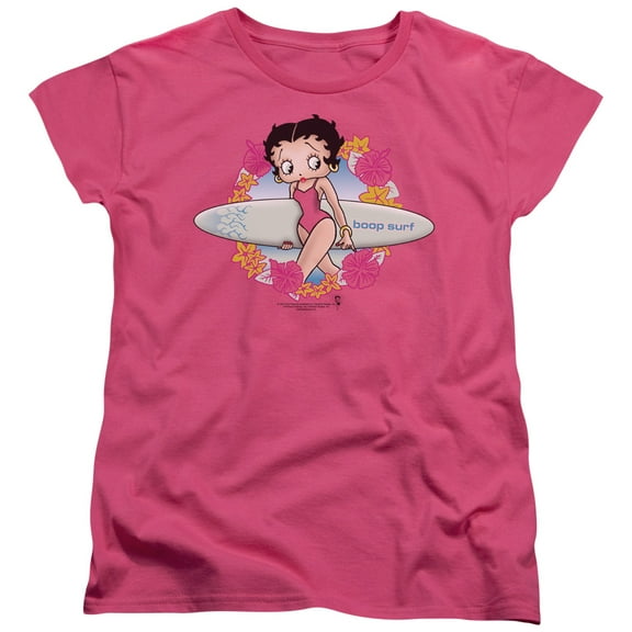 Betty Boop - Surf - Women's Short Sleeve Shirt - Medium