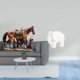 thumbnail image 2 of Figura de caballo,Figura coleccionable de caballo en miniatura,Adorno de caballo de resina,estatua de animal,decoración para el hogar,Figura de elefante,Figura decorativa de elefante estilo, 2 of 8