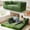 Green, variant on Kelyda 79'' Convertible Sofa Bed Couch, Modern Modular Boneless Cloud Couch Sleeper Loveseat for Living Room Orange