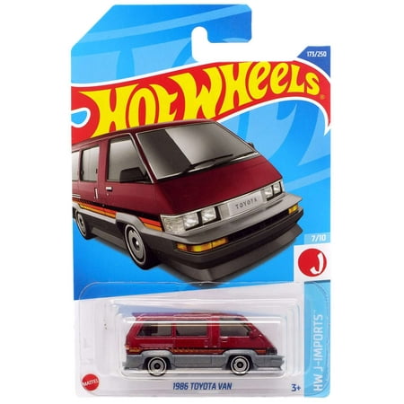 Hot Wheels HW J-Imports 1986 Toyota Van Diecast Car