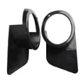 thumbnail image 3 of CENL 2pcs For BMW E39 M5 5.0L V8 2003 For E39 M5 4.9L V8 1999-2003 Car Front Bumper Fog Light Lamp Frame Cover Foglights Trim Cap, 3 of 11