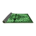 thumbnail image 2 of Ahgly Company Indoor Rectangle Medallion Emerald Green Traditional Area Rugs, 3' x 5', 2 of 4