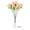Yellow, variant on Weloille Simulation Rose Flower Bud Bouquet, 6 Pieces, Realistic Appearance, Decorative Floral Arrangement for Home, Wedding, Party Decor