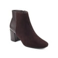 thumbnail image 1 of EASY SPIRIT Womens Purple Cushioned Removable Insole Tamara Almond Toe Block Heel Zip-Up Boots Shoes 9.5 M, 1 of 4