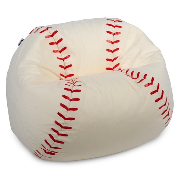 Sports Ball Themed Bean Bag Chair Ultra-Soft Polyester 26" Diameter
