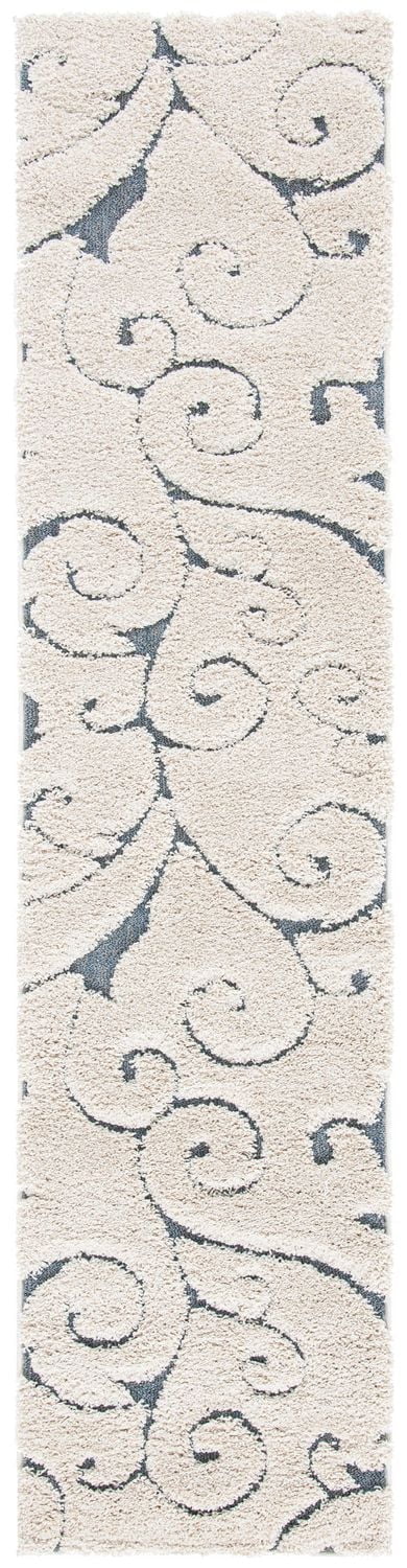 SAFAVIEH Florida Douglas Floral Vines Shag Area Rug
