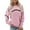 Pink, variant on Arlun Women's Letter Printed Sweatshirts Dachshund Mom Crewneck Loose Fit Pullovers for Dog Lover Long Sleeve Drop Shoulder Soft Comfortable Street Style Tops Pink XL