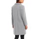 thumbnail image 3 of Abrigos de invierno para mujeres INSPIRE CHIC, con rayas, cuello de solapa, abotonado, abrigo gris XL, 3 of 5