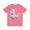 Charity Pink, variant on Letter L Graphic Tee Unisex Jersey Short Sleeve Vintage Art Design Original Artwork