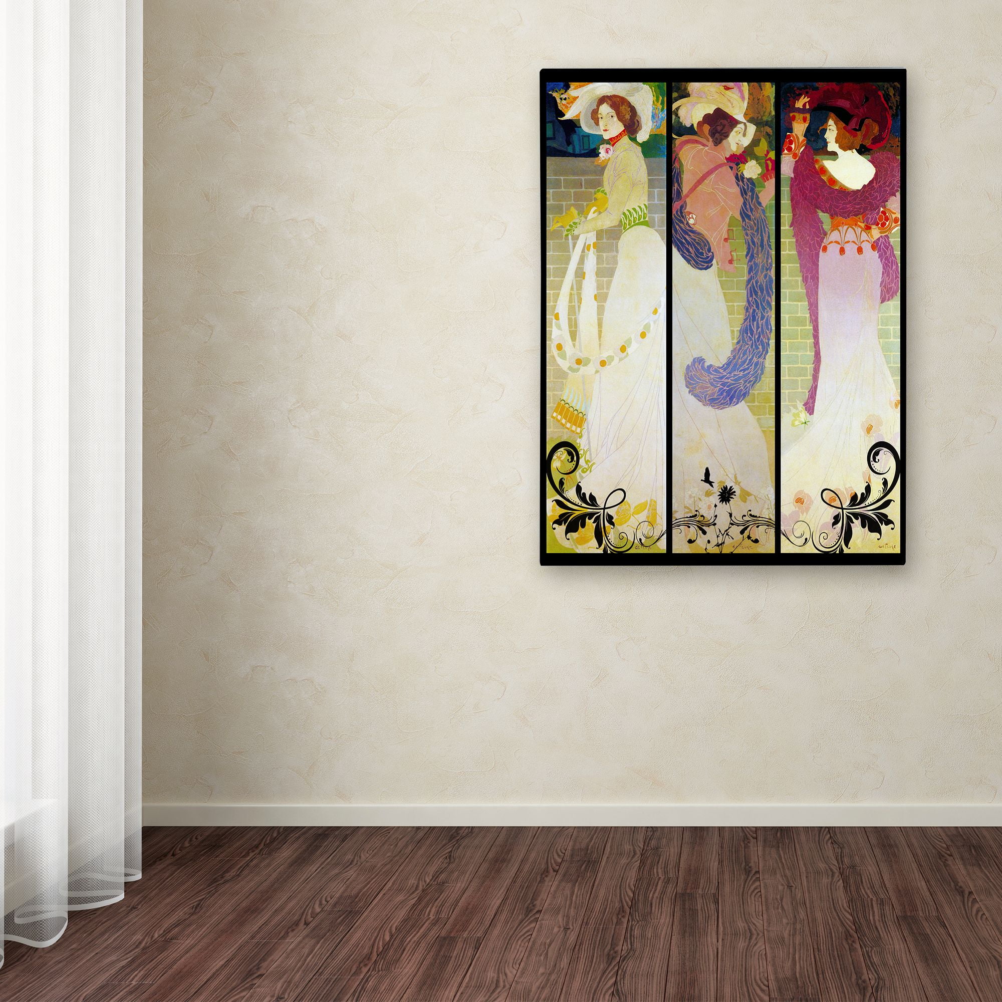 Trademark Fine Art 'Georges de Feure II' Canvas Art by Vintage Lavoie