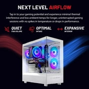 Skytech Gaming Azure 3 Gaming PC, AMD Ryzen 7 5700 3.7GHz, INTEL ARC B580 12GB, 1TB NVMe SSD, 32GB DDR4 RAM 3200, 650W GOLD PSU, Wi-Fi, Win 11, Desktop