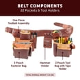 thumbnail image 3 of Bolsa Toolbelt Assembly Occidental Leather Pro Carpenter's 5, 3 of 6