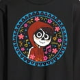thumbnail image 3 of Coco - Floral Circle Miguel  - Men's Long Sleeve T-Shirt, 3 of 5