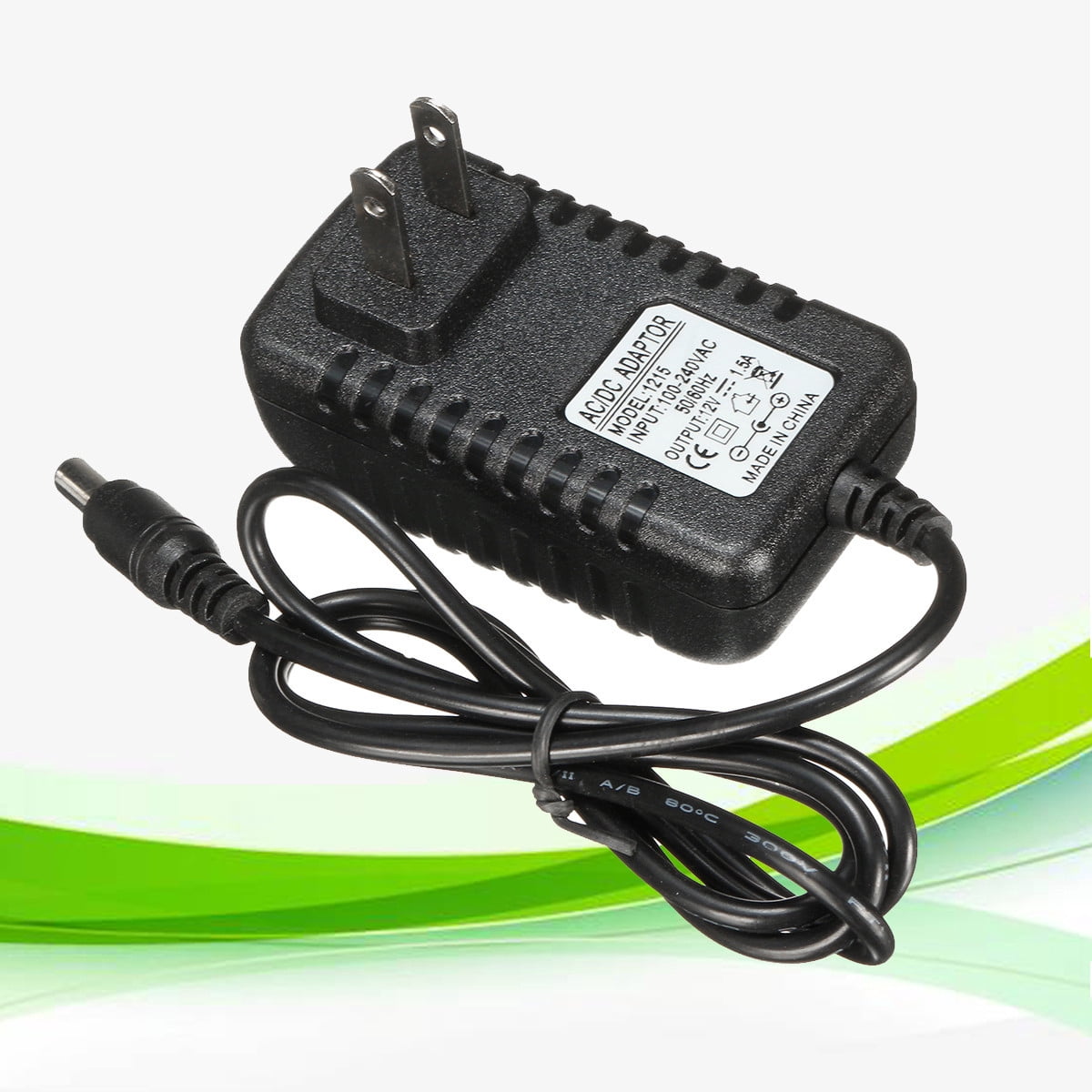 12V 1A Portable AC Adapter Battery Charger Power Supply