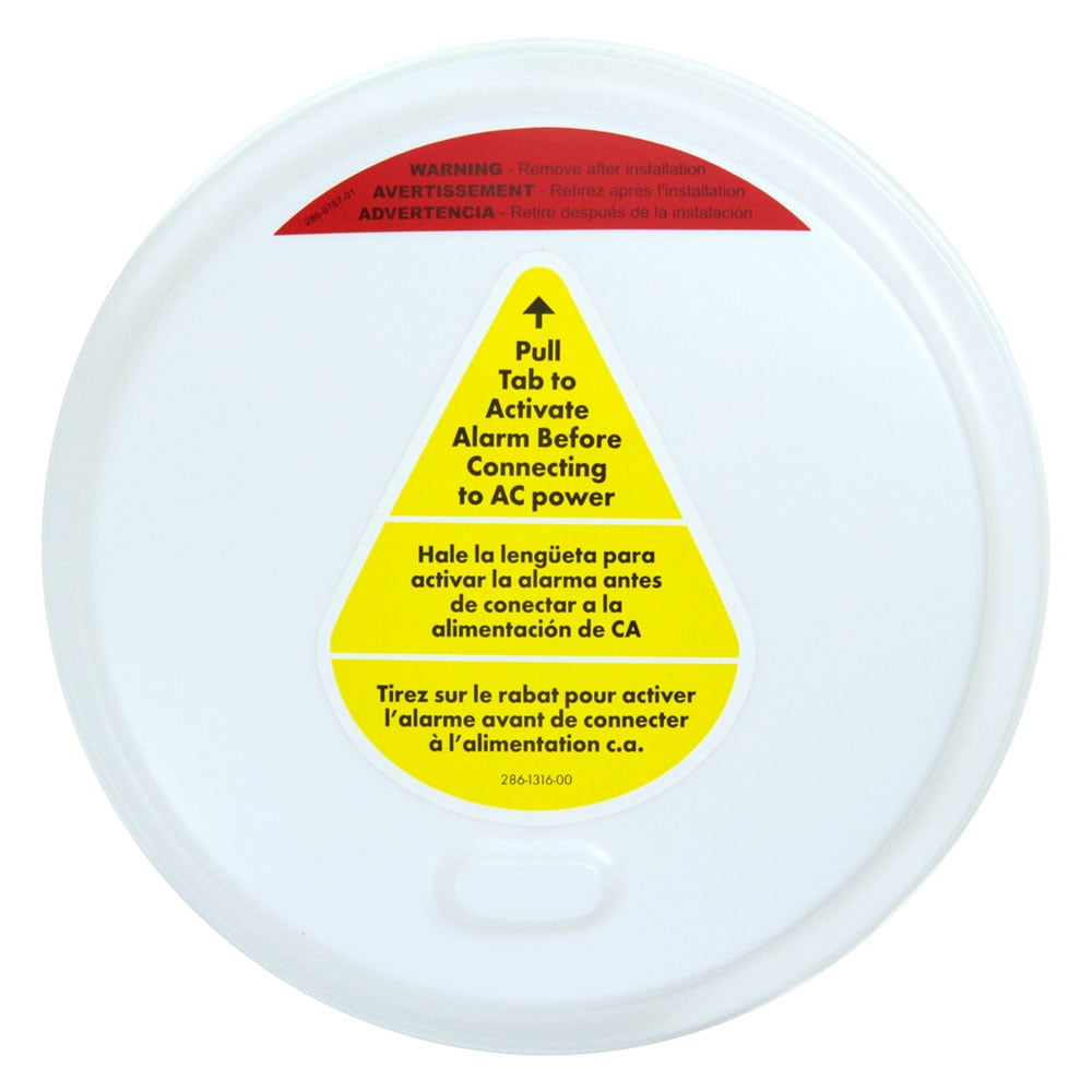Universal Security Instruments, Sensing Plus, Hardwired, Combo Smoke, Fire & Carbon Monoxide Alarm, with 10-Year Battery Backup