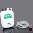 thumbnail image 2 of Bomba de oxígeno portátil AP-1102 para peceras, resistente al agua y silenciosa, funciona con batería tipo D (no incluida), ideal para pesca y acuarios pequeños., 2 of 6
