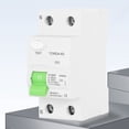 thumbnail image 1 of Disyuntor En Miniatura Interruptor de desconexión de 230 V Protección contra fugas Mango ergonómico de 2 polos (2P 63A 30mA), 1 of 8