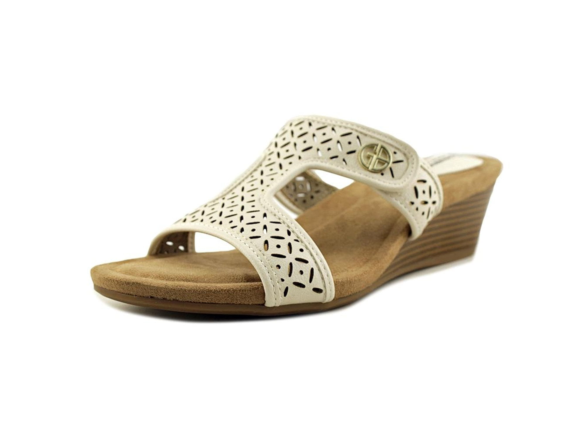 Giani Bernini Womens Brezaa Open Toe Casual Slide Sandals - Walmart.com