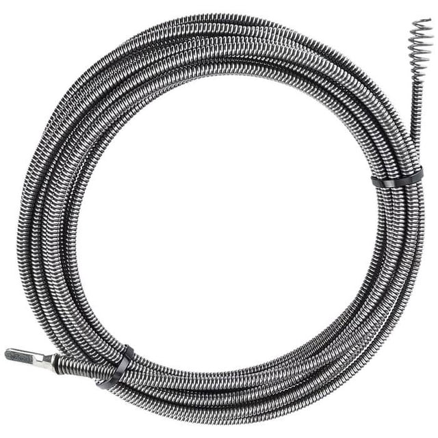 Destapa Tuberías SnakeTol08m 1Pza 8m ó 314" Longitud Desatascador Acero Inoxidable.