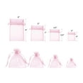 thumbnail image 2 of Craft and party Organza sheer drawstring bag for Favors, Gift, Jewelry and Candy., 2 of 2