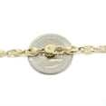 thumbnail image 3 of New 14K yellow gold 3.9mm Turkish chain 24" Necklace fine gift jewelry 26.8g, 3 of 9