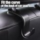 thumbnail image 3 of Gancho para reposacabezas de asiento de automóvil, ganchos para asiento de automóvil, organizador de almacenamiento, accesorios interiores para bolsos, bolsas de supermercado, carteras, paqu, 3 of 5
