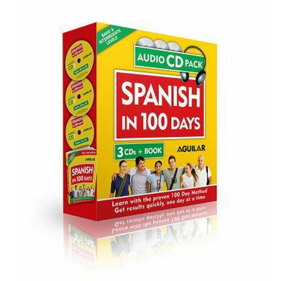 Pre-Owned Spanish in 100 Days (Libro 3 Cds) / Spanish in 100 Days Audio Pack (Paperback) 160396651X 9781603966511