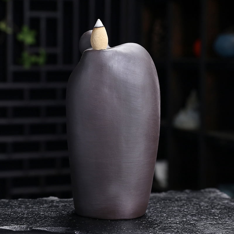Abstract Couple Backflow Incense Burner Creative Tea Ceremony Home Teahouse Incense Holder Office Decoration Crafts