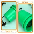 thumbnail image 2 of OULII 2 Pairs of Children's Stilts Plastic Green for Visual Perception Enhancement, 2 of 8