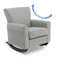 thumbnail image 2 of Delta Children Lancaster Rocking Chair Featuring Live Smart Fabric, Mist, 2 of 10
