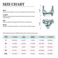 thumbnail image 4 of Kdxio Modern Furniture Print Women's 2 Piece High Waisted Wrap Spaghetti Strap Summer Swimsuit Bikini Set-Medium, 4 of 7