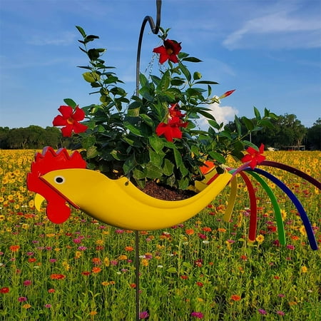 

Iron Parrot Hanging Iron Flowerpot Outdoor Garden Decoration