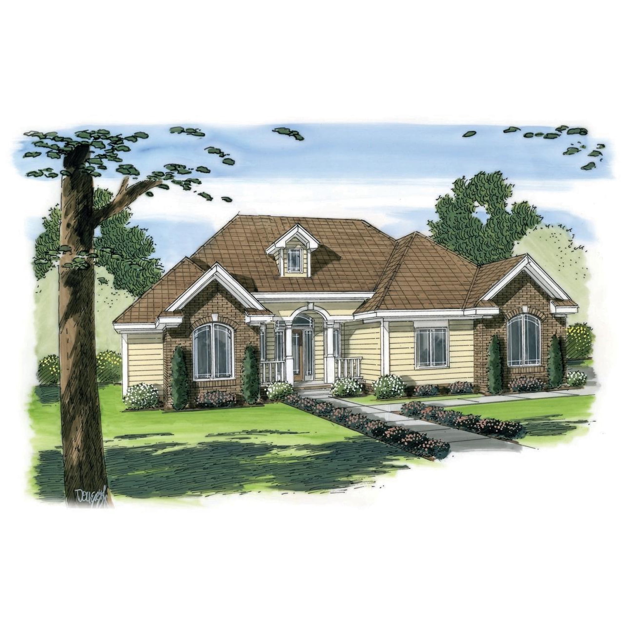 Advanced House Plans: Builder Ready Blueprints | Terrel 29078 | 1 Story Plan