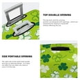 thumbnail image 5 of Xecao St Patrick's Day7 print Elastic Luggage Cover, with double-sided print , is perfect for travel, business, and daily use, 5 of 9