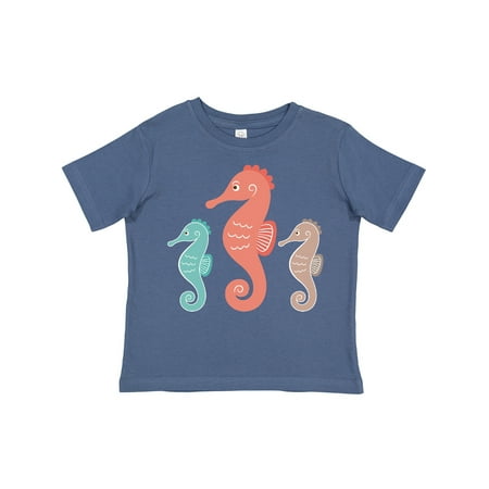 

Inktastic Seahorse Ocean Sea Creatures Gift Toddler Boy or Toddler Girl T-Shirt