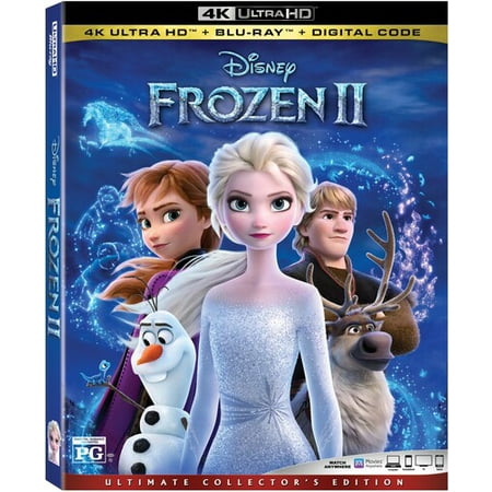Frozen II (4K Ultra HD + Blu-ray + Digital Copy) (Best Disney Cartoons Of The 90s)