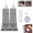 thumbnail image 1 of Advanced Leather Repair Gel, Multifunctional Couch and Jacket Repair Kit, Leather Repair Kit for Car Seat Vinyl Repair Kit, Premium Leather Repair Kit for Furniture (Grey*2), 1 of 8