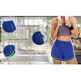 thumbnail image 4 of Rosvigor Womens Athletic Shorts Lightweight Shorts for Women Quick Dry Workout Shorts with Pocket, 4 of 7