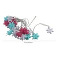thumbnail image 3 of KOYPTL Christmas Snowflake Shaped String Lights with 20 Led,Iron 3 Color Usb Warm White Light for Christmas Tree Fireplace Bedroom Birthday Party Home Indoor Garden Decoration Supplies(6.56 ft), 3 of 6