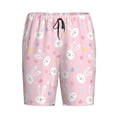 thumbnail image 3 of Yiaed Easter Cute Rabbit for Men's Soft Sleep Pajama Short Lounging Pajama Shorts-X-Large, 3 of 8