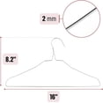 thumbnail image 3 of Metal Hangers - 20 Pack, Wire Coat & Clothes Hangers, 3 of 4