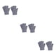thumbnail image 3 of Jumpingount 1 par de guantes sin dedos tejido artesanal guante de medio dedo mujeres hombres cómodo tejido calentador de manos para exteriores gris claro Type1 NO1 Jumpingount CBP338824, 3 of 6