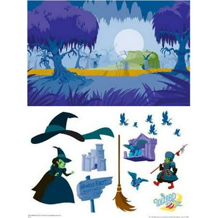 Advanced Graphics WJ1023 24 x 36 in. WOZ Haunted Forest Activity Set