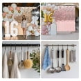 thumbnail image 4 of LAGarden Shimmer Wall Backdrop Accessories 12 Pcs Stainless Steel Hanging Hooks for Shower Curtain, 4 of 8