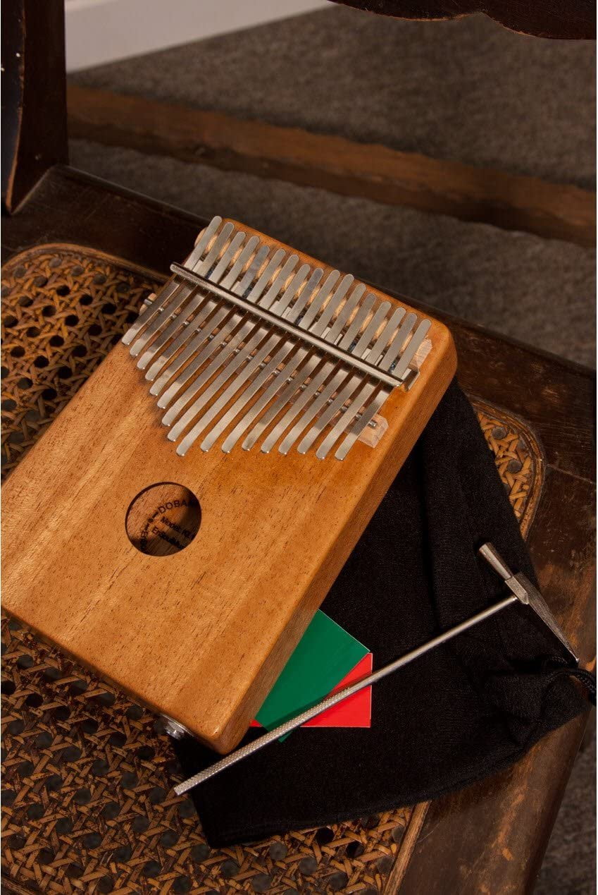 DOBANI 17-Key Kalimba with Pickup - Mahogany