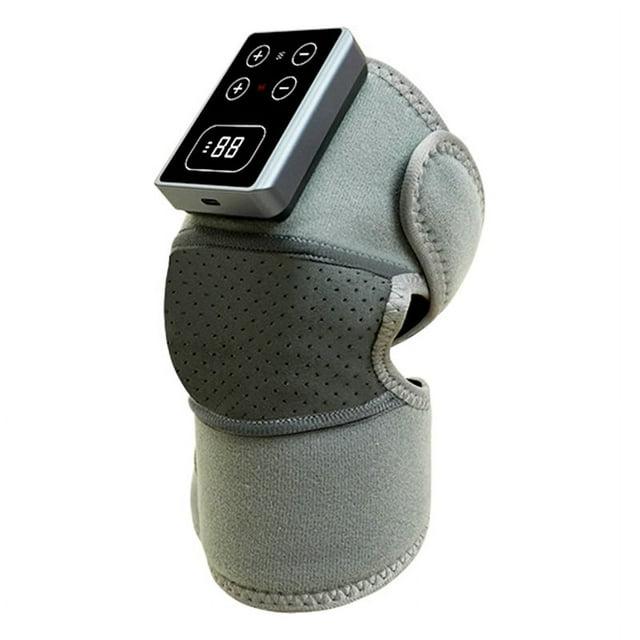 Cordless Knee Hea Massager 3 Levels of Vibration Massage for Knee Pain 3dknee-Shaped Design with Intelligent Timing